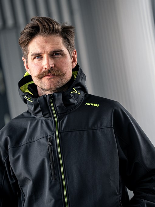 Softshell-Jacke mit Kapuze 4655 GBF 9 Fristads