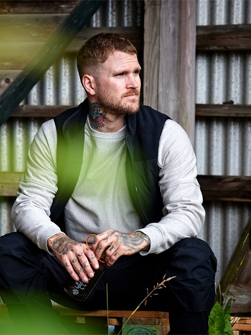 Green pulóver Close the loop 7850 CLS 8 Fristads