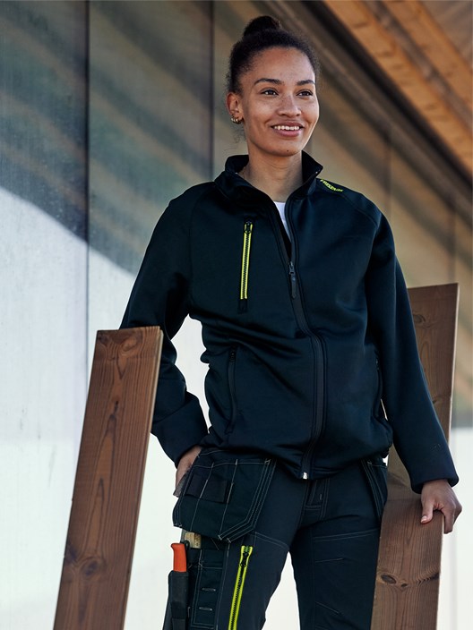 Polartec® stretch fleece jacket 4870 GPY 4 Fristads