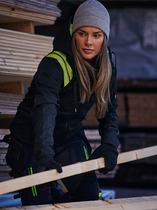 Giacca softshell con cappuccio 7461 GBON 2 Fristads