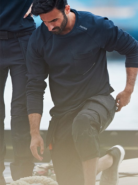 Rozciągliwe spodnie pirackie rzemieślnicze 2600 GLWS 4 Fristads