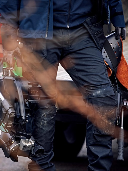 Green craftsman stretch trousers 2900 GWM 7 Fristads