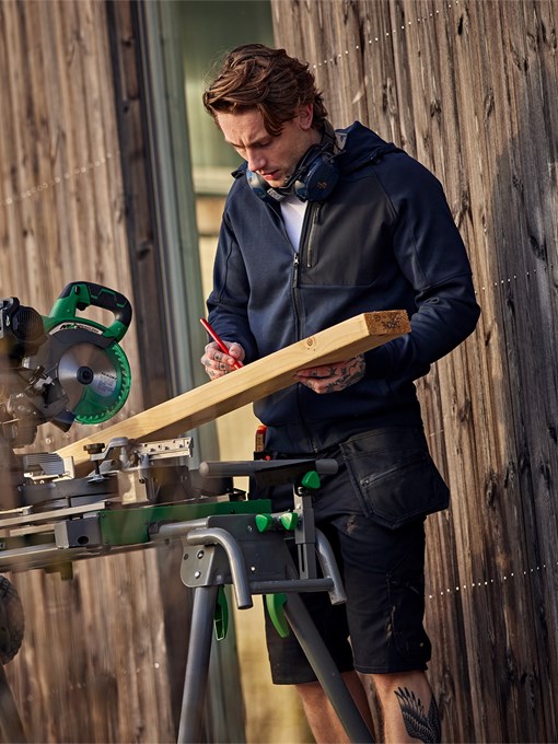 Green craftsman stretch shorts 2902 GWM 7 Fristads