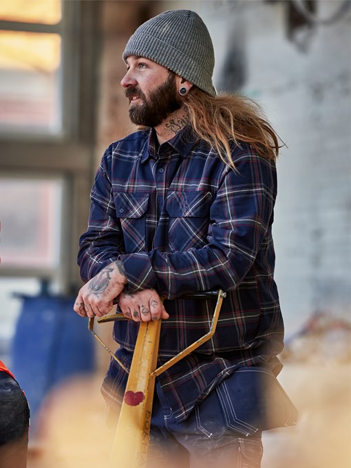 Flannel shirt 7421 MSF 5 Fristads