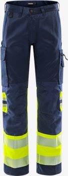 High Vis Stretch-Hose Kl. 1 2705 PLU Fristads Medium