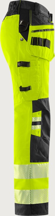 High vis werkbroek stretch klasse 2 2707 PLU 4 Fristads