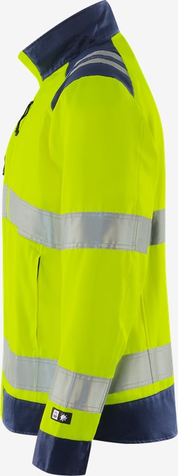 High vis Green dzseki női class 3 4068 GPLU 3 Fristads