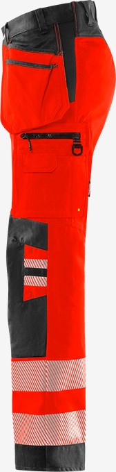 High vis rakentajan stretch housut lk 2 2707 PLU 3 Fristads