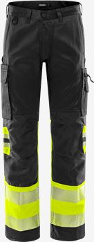 High vis stretch trousers class 1 2705 PLU Fristads Medium