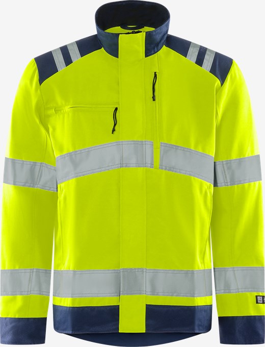 Veste Green haute visibilité klasse 3 4067 GPLU 1 Fristads