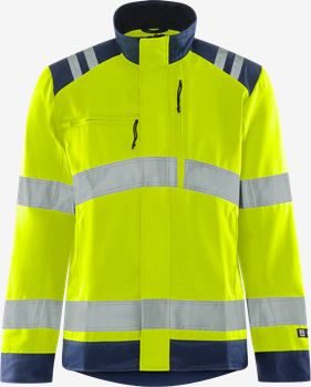 High Vis Green Jacke Damen Kl. 3 4068 GPLU Fristads Medium