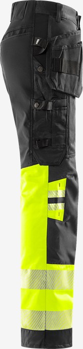 High vis rakentajan stretch housut lk 1 2706 PLU 4 Fristads