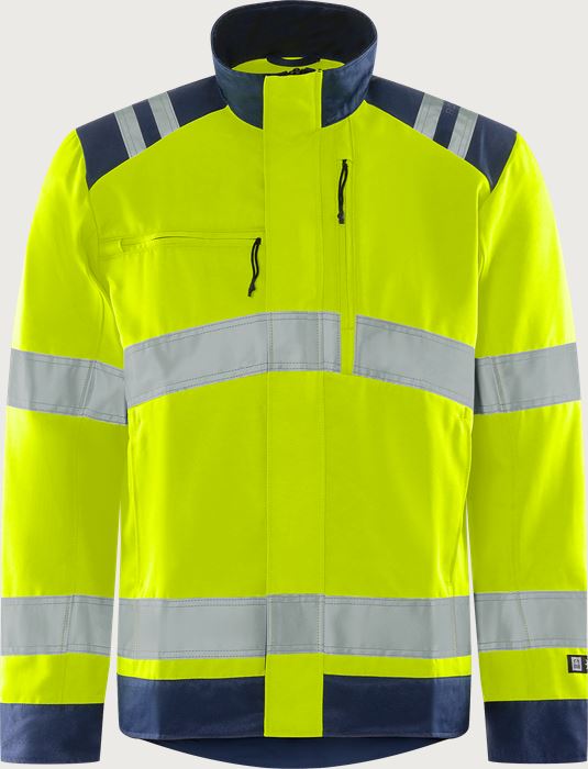 High vis Green jacket class 3 4067 GPLU Fristads Medium