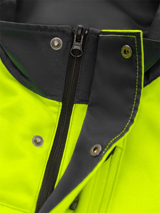 High vis Green dzseki class 3 4067 GPLU 7 Fristads