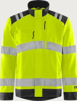 High vis Green jacket class 3 4067 GPLU Fristads Medium