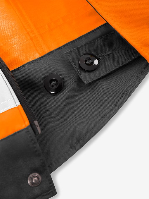 High vis Green jacket class 3 4067 GPLU 6 Fristads