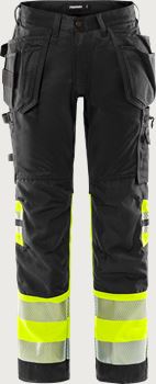 High vis werkbroek stretch klasse 1 2706 PLU Fristads Medium