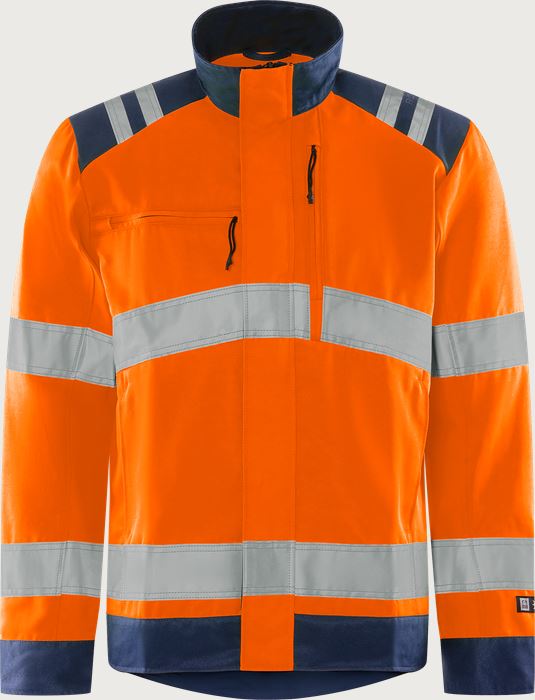 High vis Green jacket class 3 4067 GPLU Fristads Medium
