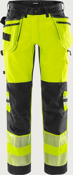 High vis craftsman stretch trousers class 2 2707 PLU Fristads Medium