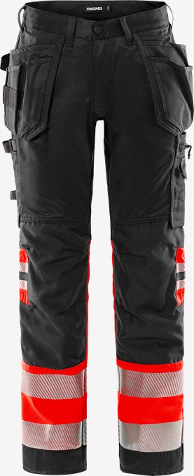 High vis craftsman stretch trousers class 1 2706 PLU 1 Fristads