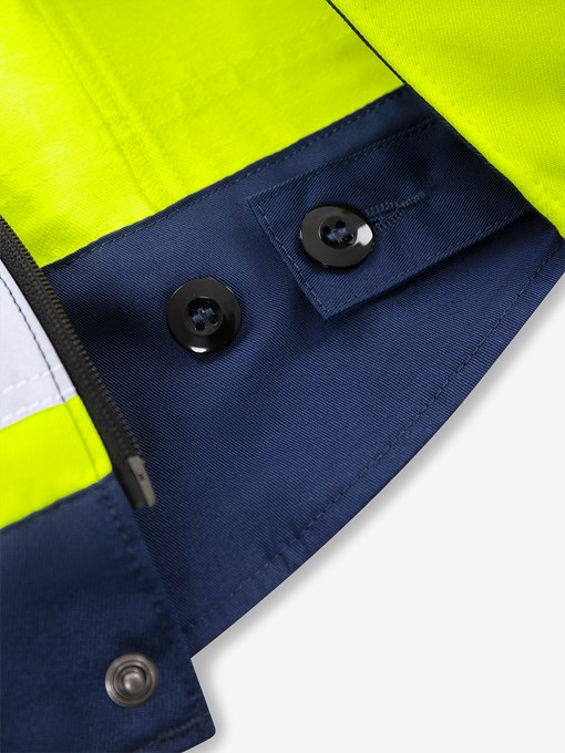 High vis Green dzseki női class 3 4068 GPLU 6 Fristads