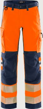 Hi Vis bukser kl.2, Flexforce Fristads Medium