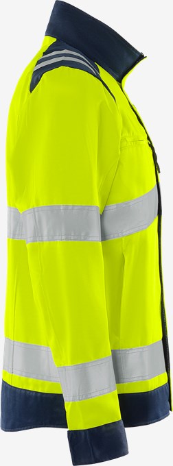 High vis Green dzseki női class 3 4068 GPLU 4 Fristads