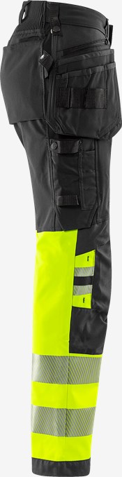 Pantaloni craftsman stretch Green donna High Vis CL.1 2663 GSTP 5 Fristads