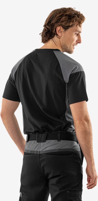 Green heavy T-shirt 7046 GTM 7 Fristads