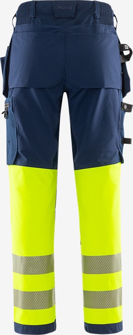 High vis Green craftsman stretch trousers class 1 2643 GSTP 2 Fristads