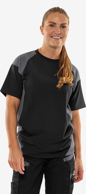 Green heavy T-shirt 7046 GTM 6 Fristads