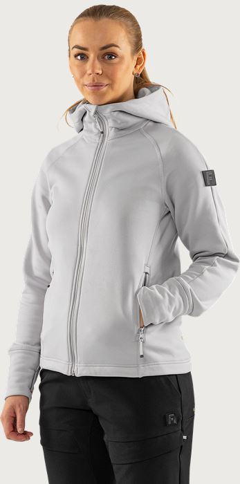 Cobalt Polartec® power stretch® hoodie, dam Fristads Outdoor Medium