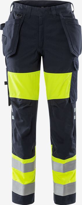 Flamestat high vis rakentajan housut naisten lk 1 2777 ATHS Fristads Medium