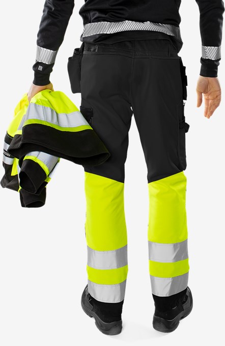 High Vis Green Handwerkerhose Kl. 1 2640 GPLU 4 Fristads