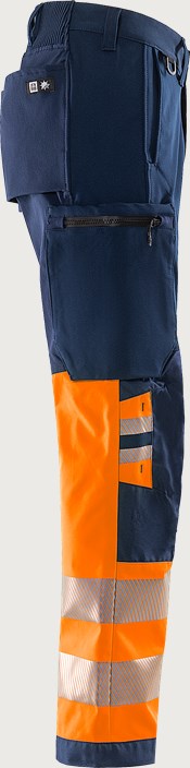 High vis Green stretchbuks klasse 1 2647 GSTP  4 Fristads