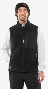 Argon micro pile fleece waistcoat Fristads Outdoor Medium