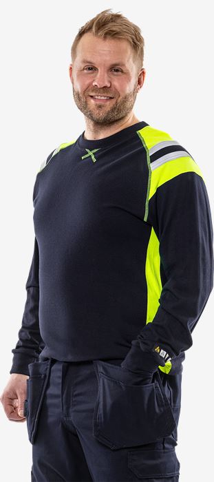 Flamestat Långärmad T-shirt 7072 TFLH Fristads Medium