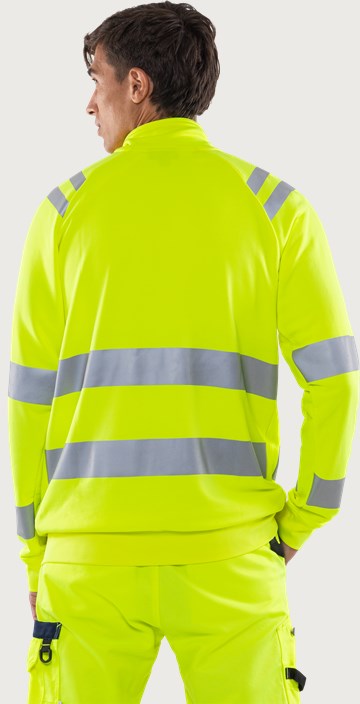 High vis Green dzseki class 3 7863 GPSW 2 Fristads