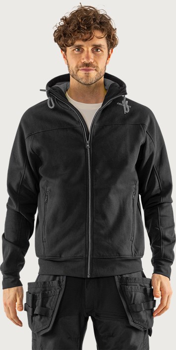 Hooded sweatshirt jacket 7550 GSM 1 Fristads