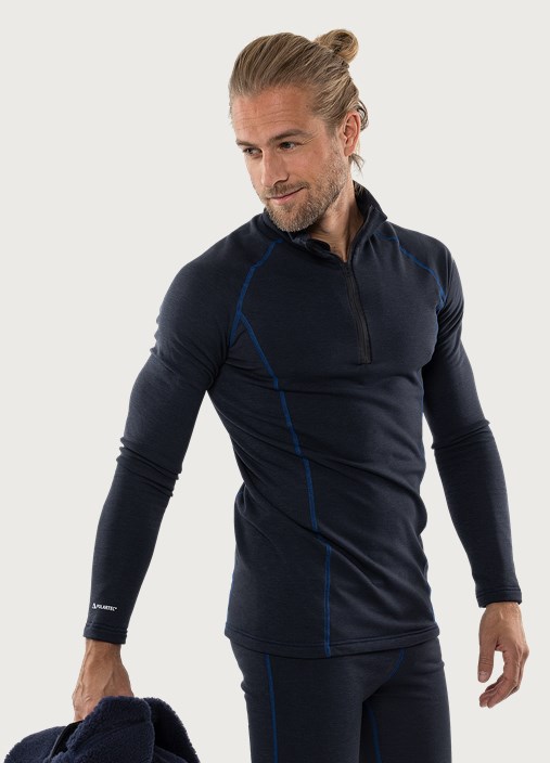 Polartec® T-shirt lange mouwen met korte rits 7078 PT 1 Fristads