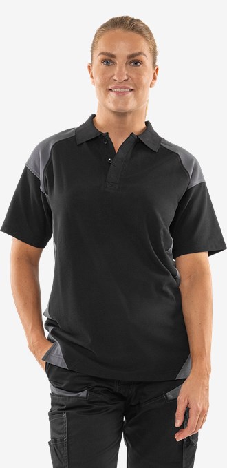 Green heavy poloshirt 7047 GPM 6 Fristads