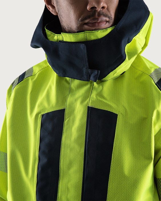 Flamstat high vis GORE-TEX PYRAD® skaljakke kl.3 4095 GXE 4 Fristads