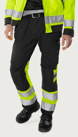 Pantaloni craftsman Green High Vis. CL.1 2640 GPLU Fristads Medium
