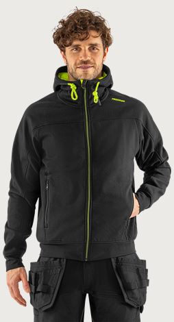 Sweatshirt-jacka med huva 7550 GSM Fristads Medium