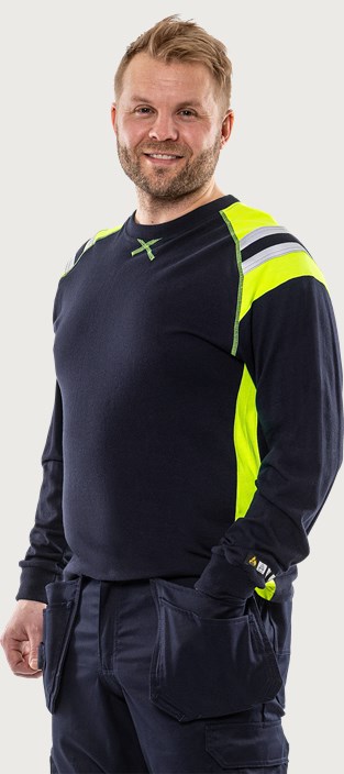 Koszulka z długim rękawem Flamestat 7072 TFLH 1 Fristads