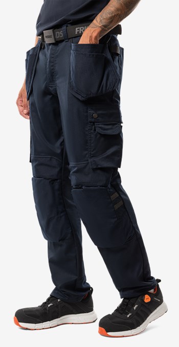 Green craftsman trousers 241 GS25 6 Fristads