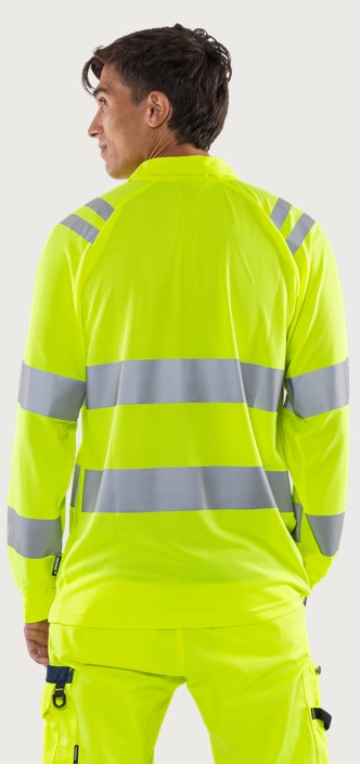 Koszulka polo z długim rękawem klasy 3 7864 GPST 2 Fristads