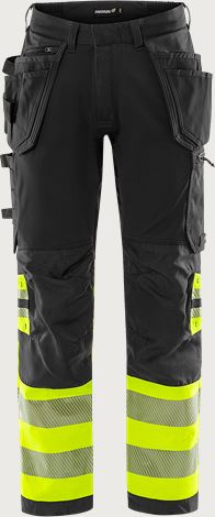 Pantaloni craftsman stretch Green High Vis CL. 1 2643 GSTP Fristads Medium