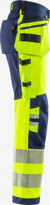 Varsel Green hantverkarbyxa stretch 2664 GSTP klass 2, dam 5 Fristads