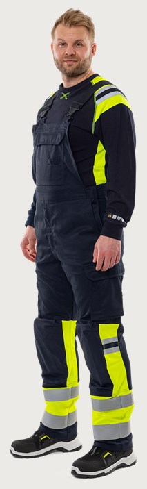 Spodnie ogrodniczki high vis Flamestat klasa 1 2168 ATHF 1 Fristads